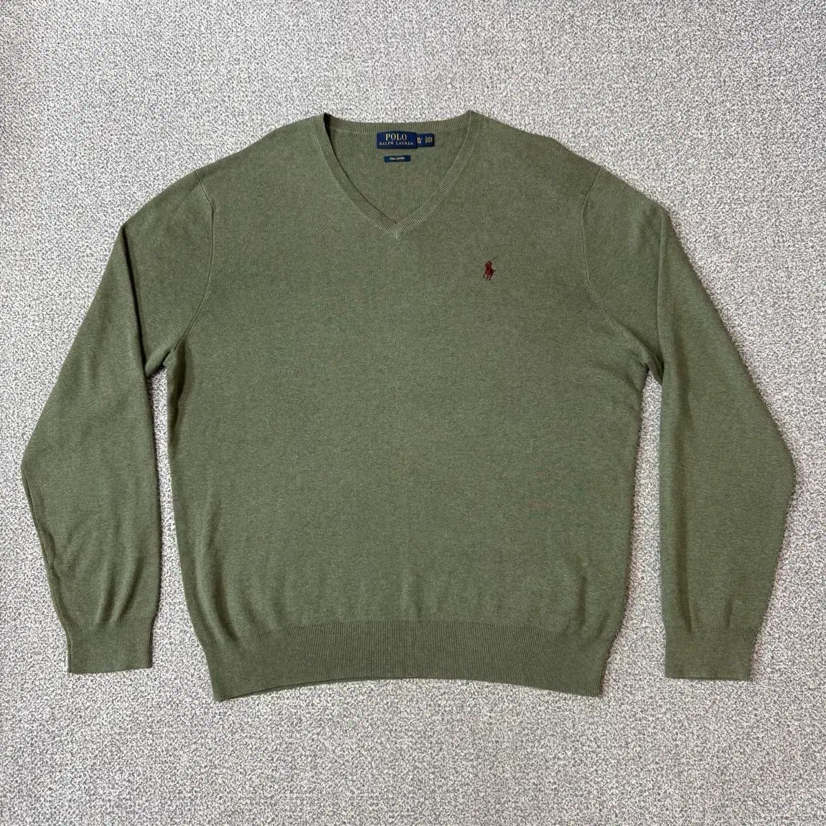 ポロラルフローレン Vネック ニット XL