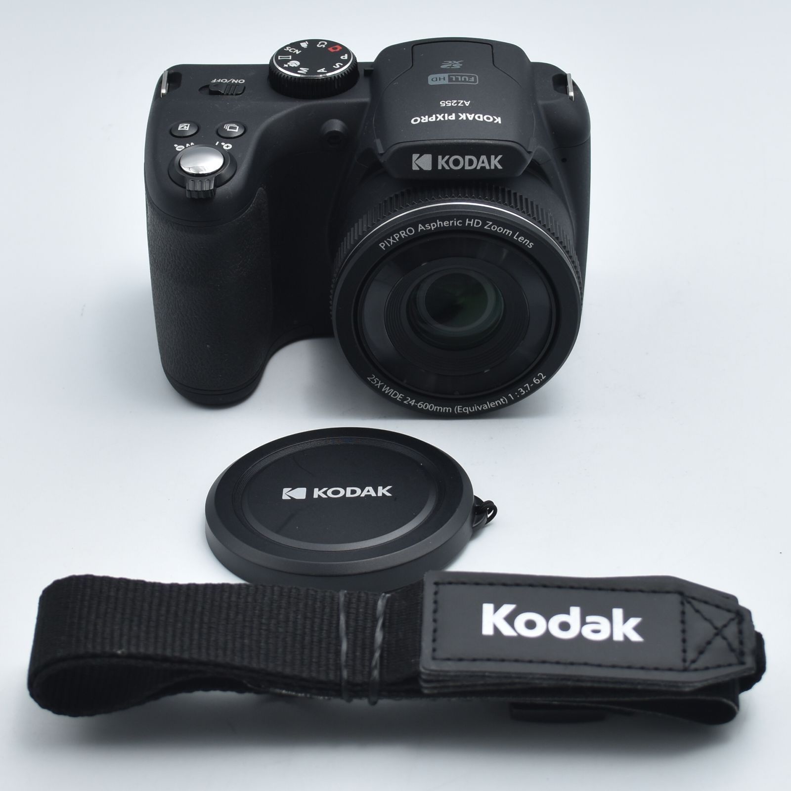 B#12419 T PIXPRO KODAK(コダック) コンパクトデジタルカメラ 25倍光学ズーム 1635万画素 24mm（広角） ブラック AZ255BK-AMZ