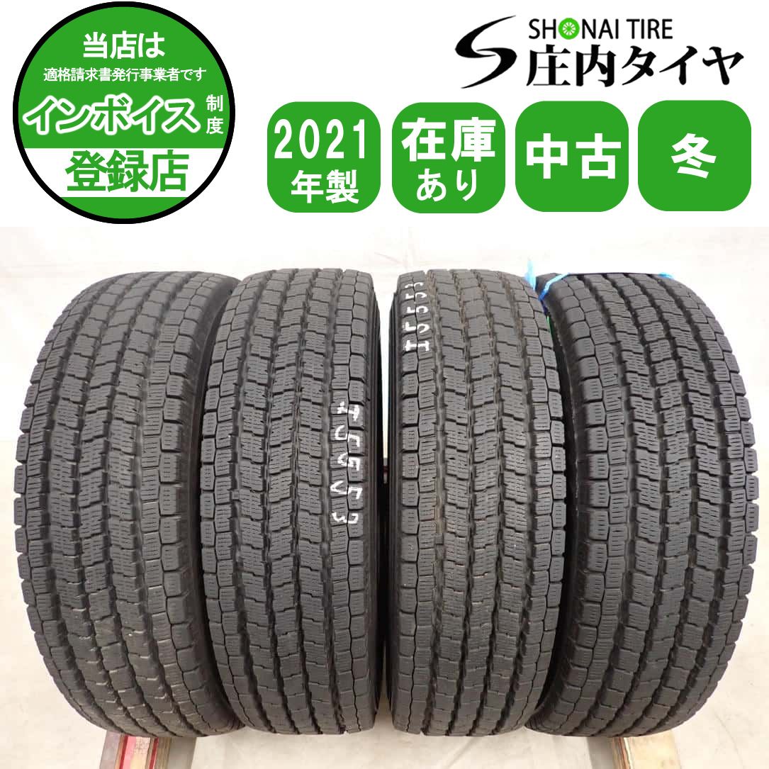 冬4本 会社宛 送料無料 165/80R14 91/90 LT ヨコハマ アイスガード IG91 2021年製 タウンエース プロボックス サクシード ADバン NO,I5553
