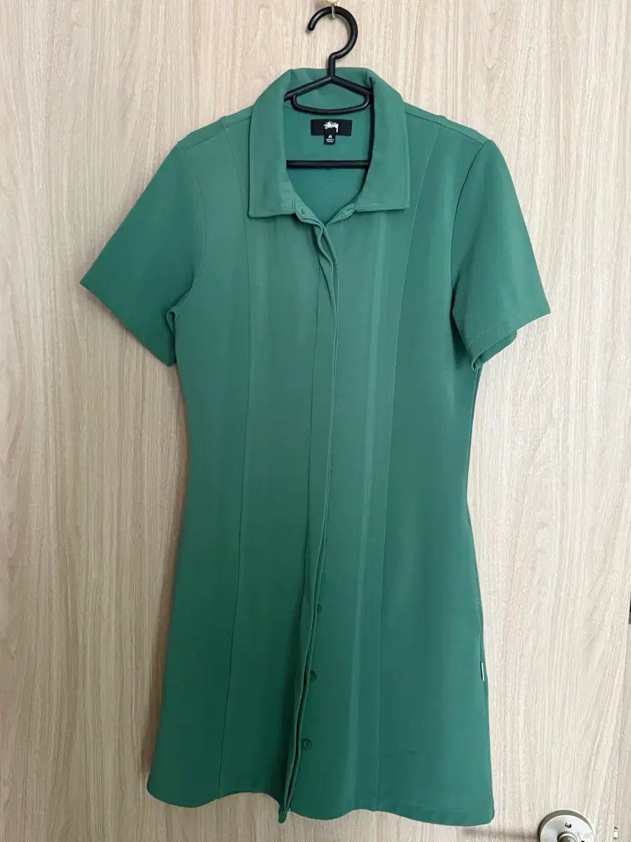 Stussy グリーン シャツ ONE PIECE M