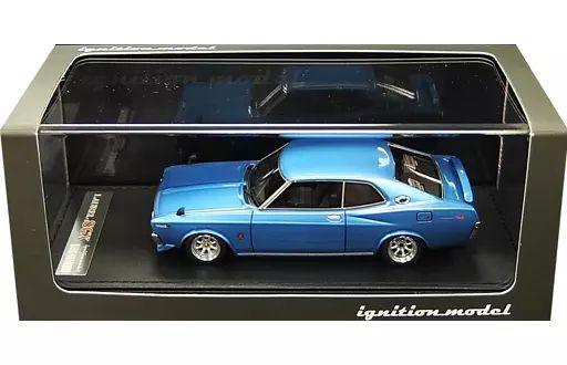 【中古】ミニカー 1/43 Nissan Laurel 2000SGX C130(ブルー) [IG0242]