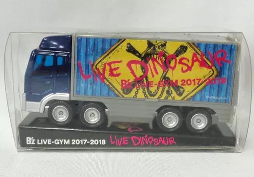 中古】ミニカー B'z ツアートラック(ブルー×ホワイト×シルバー) 「B'z