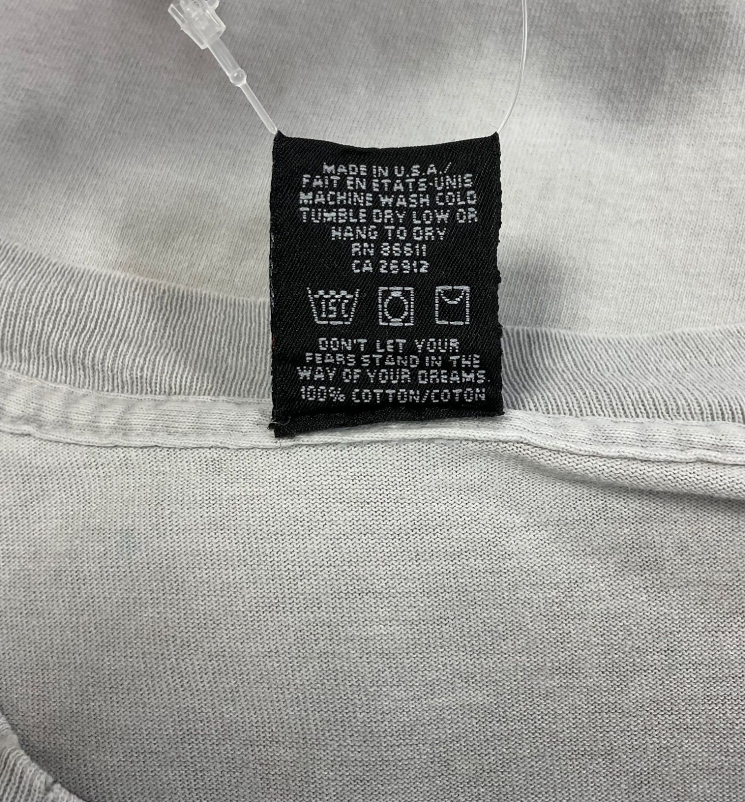 NO FEAR ノーフィアー Tシャツ フットボール 両面プリント 90s 