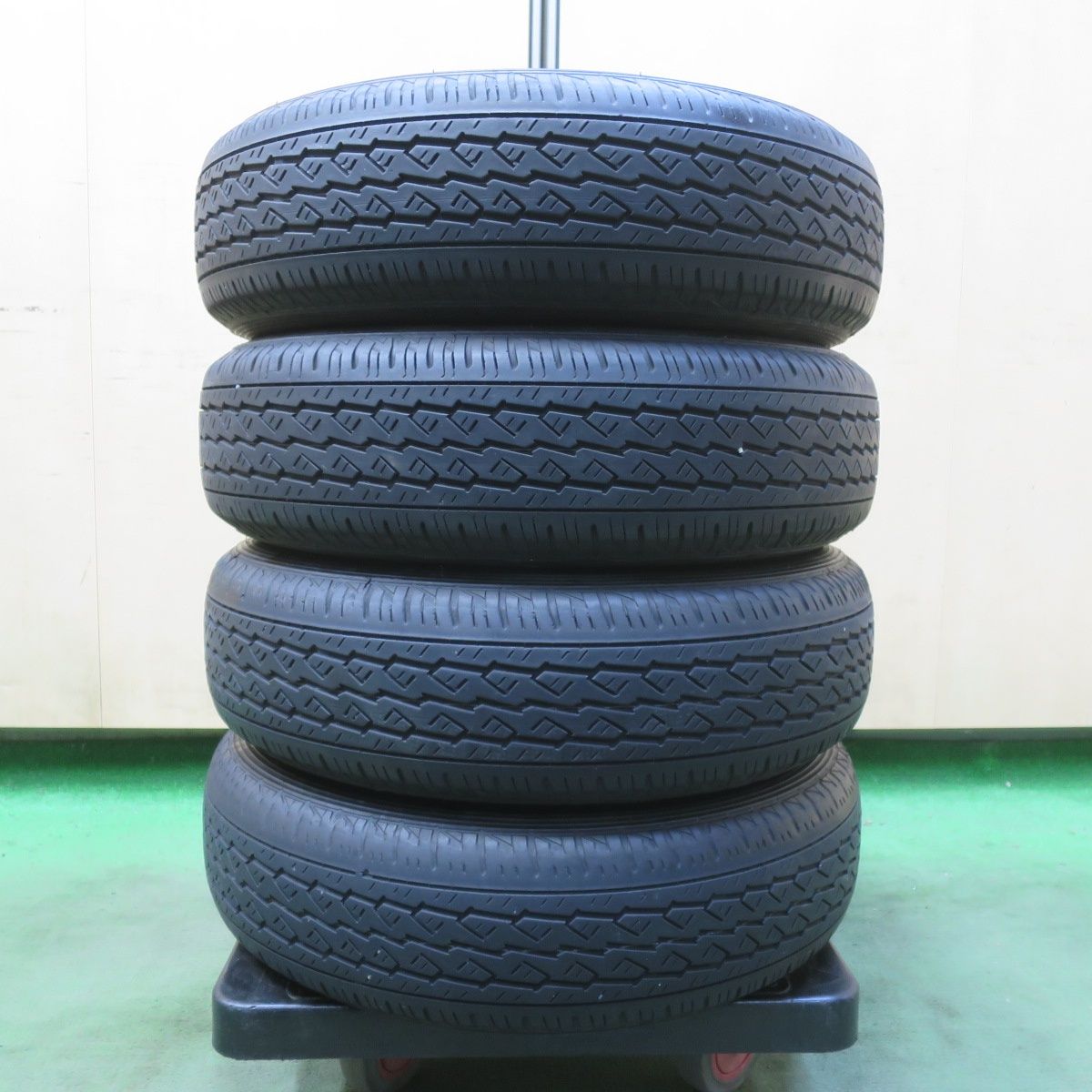 4本価格！22年☆145/80R12 80/78N ブリヂストン K370 VIOLENTO 