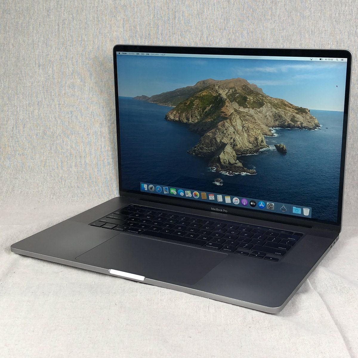【本体のみ】Apple MacBook Pro (16インチ 2019)【Touch Bar・Radeon Pro 5300M・i7・16GB・512GB】A2141 EMC3347/mb-261173（518237）