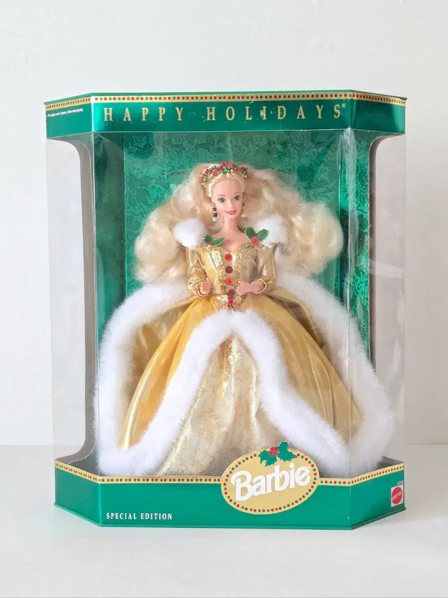ヴィンテージ バービー人形 (1994 happy holidays)