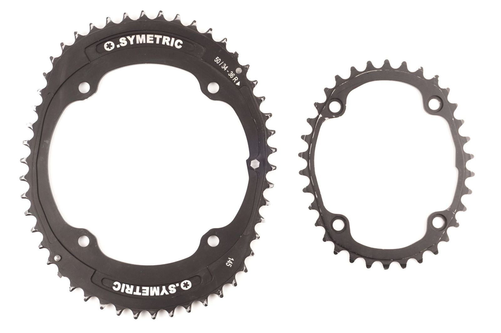 O.SYMETRIC 「オーシンメトリック」 CHAINRING KIT 50-34T チェーンリングセット / バイチャリ中目黒店