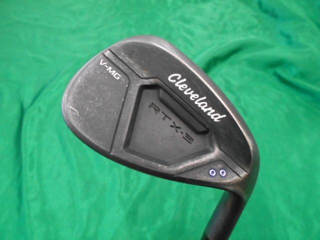 【中古】ウェッジ クリーブランド RTX-3 Cavity BLACK SATIN 50-10◆DG(JP)◆S200◆50[8358]