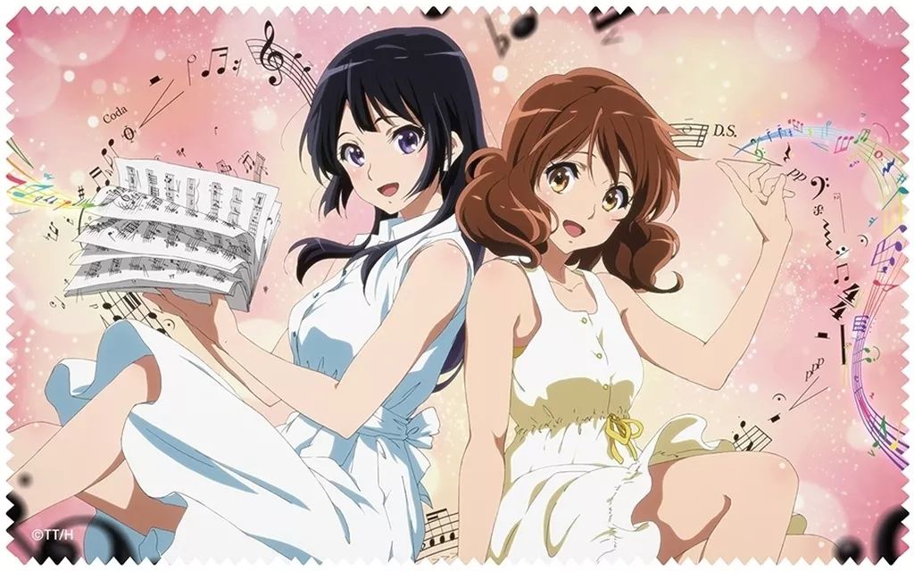 中古】雑貨 黄前久美子＆高坂麗奈 クリーナークロス 「響け