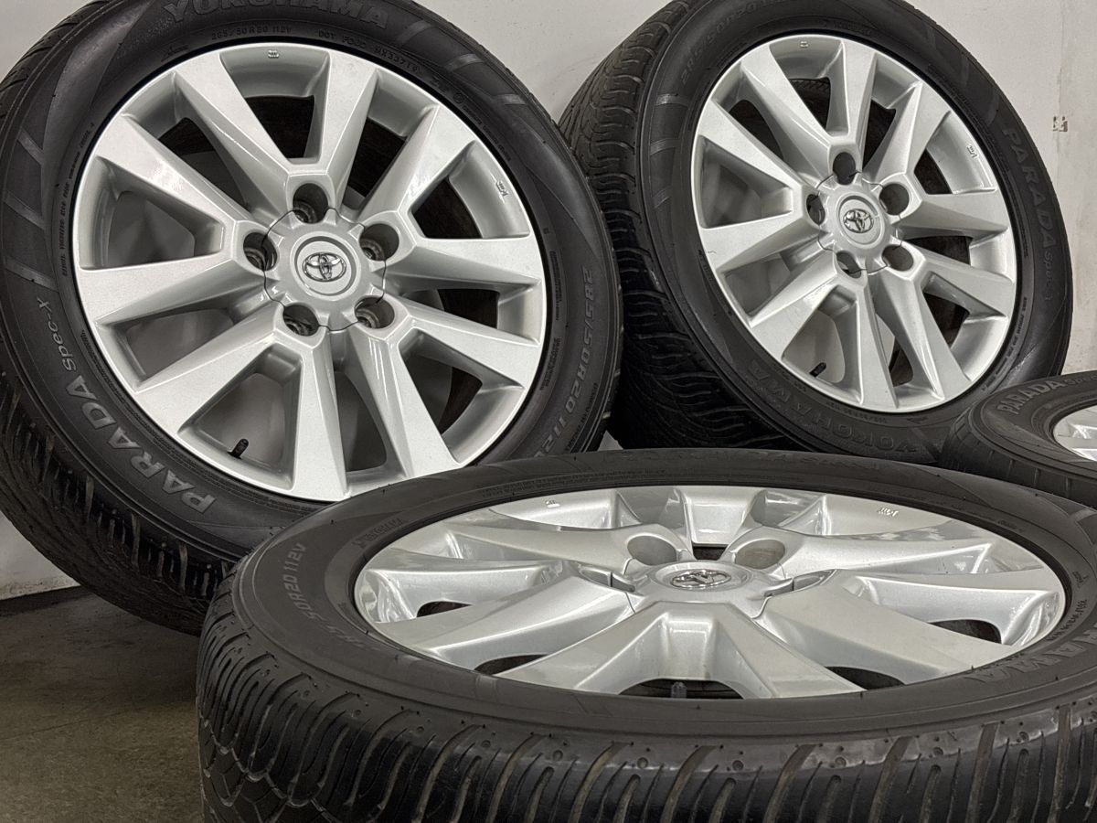 ホイールのみ販売可能】トヨタ ランドクルーザー200 ZX 純正 20in 8.5J ホイールのみ販売可能】トヨタ ランドクルーザー200 ZX 純正 20in 8.5J