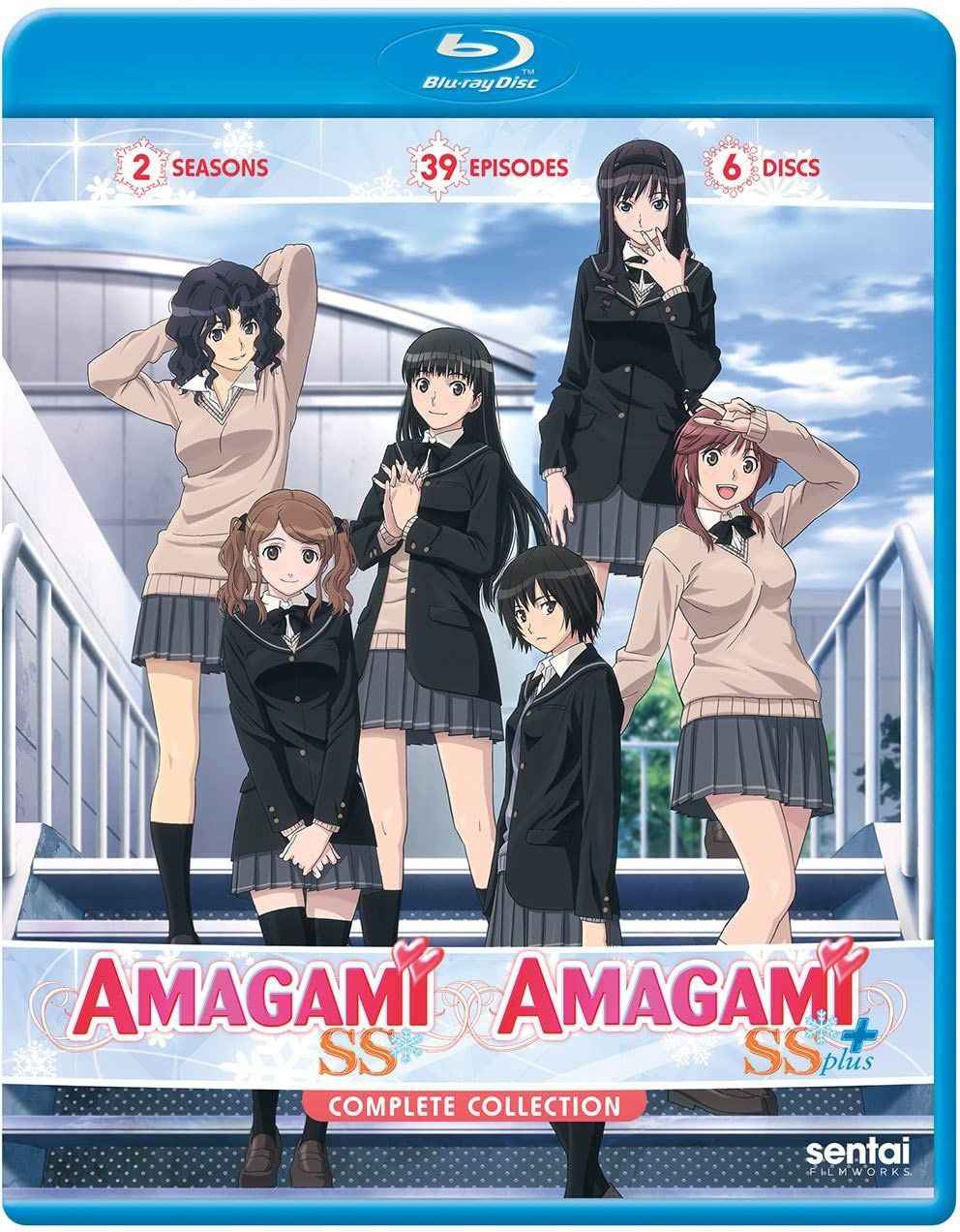 Amagami Ss / Amagami Ss+: Complete Collection [Blu-ray] [Import]