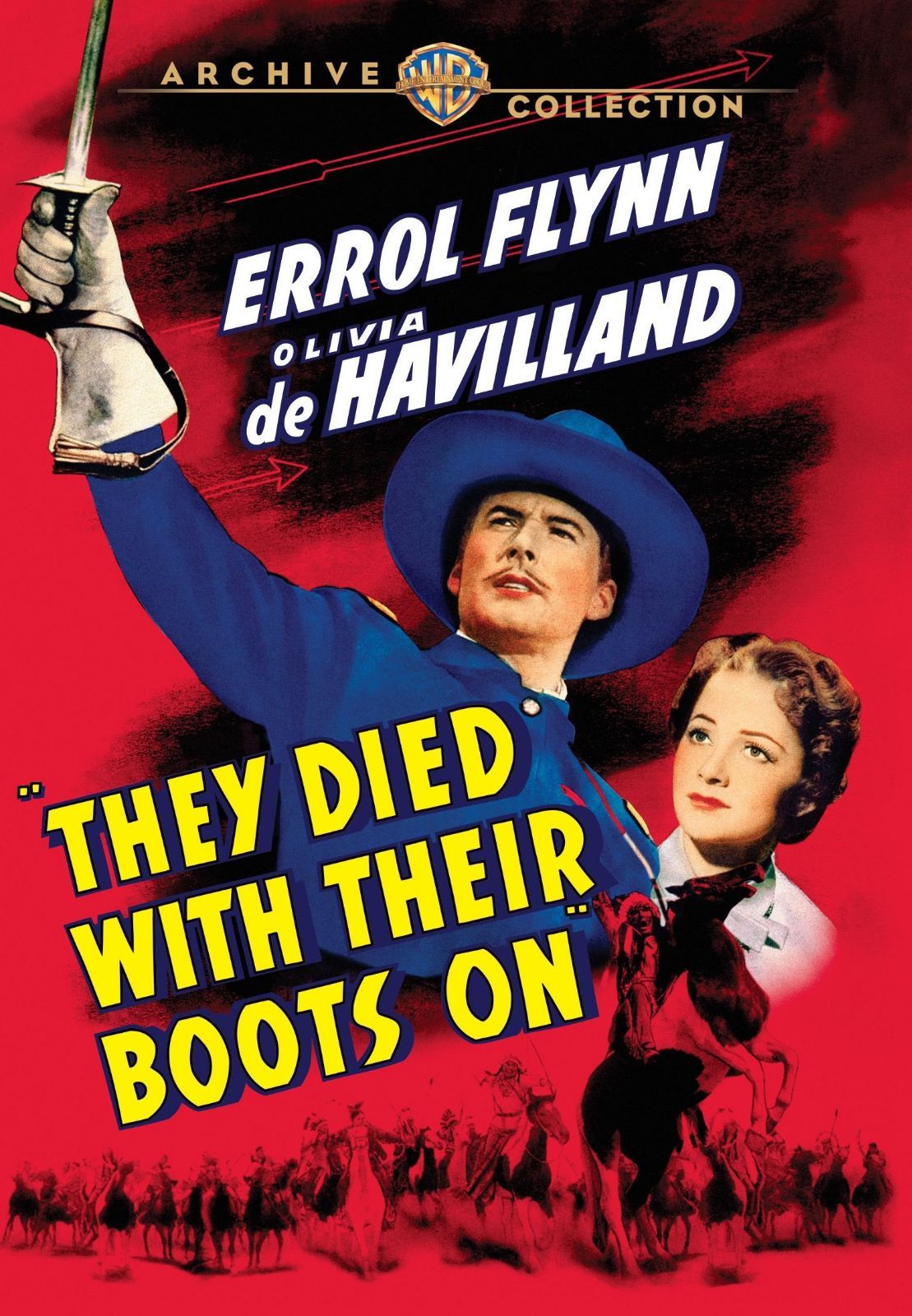 They Died With Their Boots On [DVD]