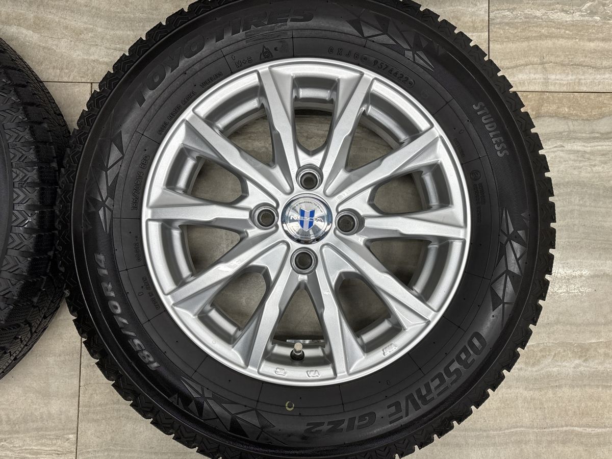 185/70R14 ノート アクア フリード 2025年製 ヨコハマ アイスガード8 