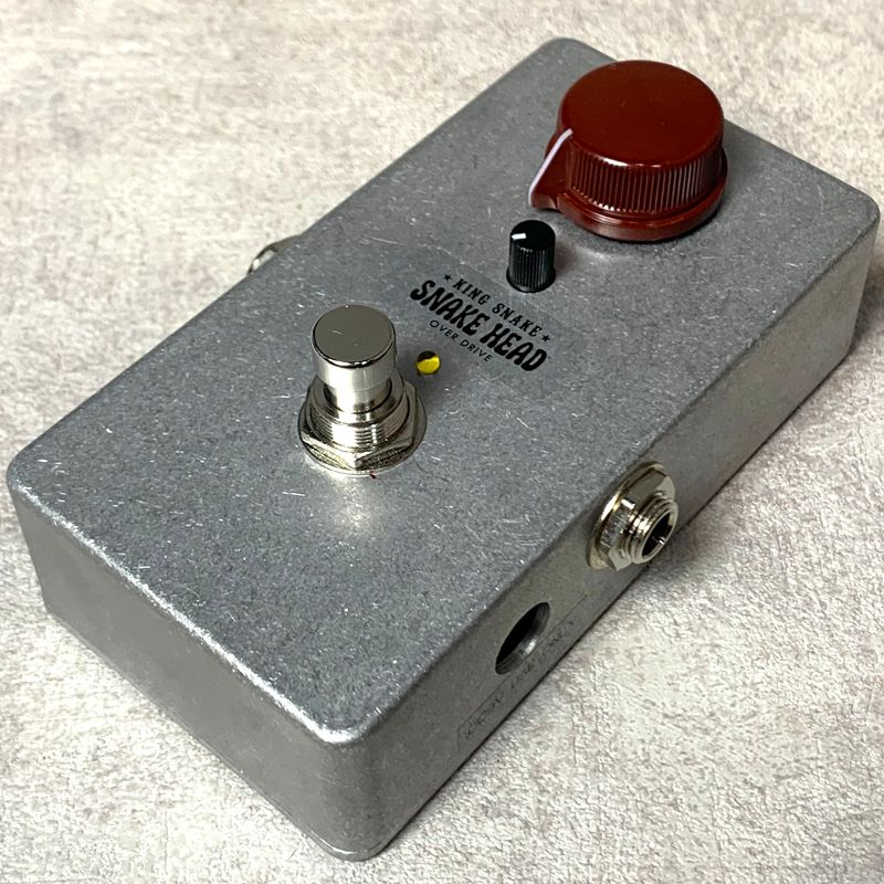 【加古川店】【楽器】 新品 KING SNAKE | キングスネーク エフェクター Snake Head Overdrive オーバードライブ オーバードライブ グレー 【472】