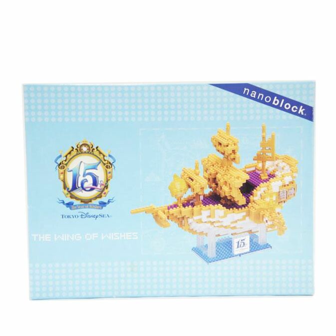 東京ディズニーシー ナノブロック THE WING OF WISHES －ウイング・オブ・ウィッシュ号－ 東京ディズニーシー限定 ABランク 01