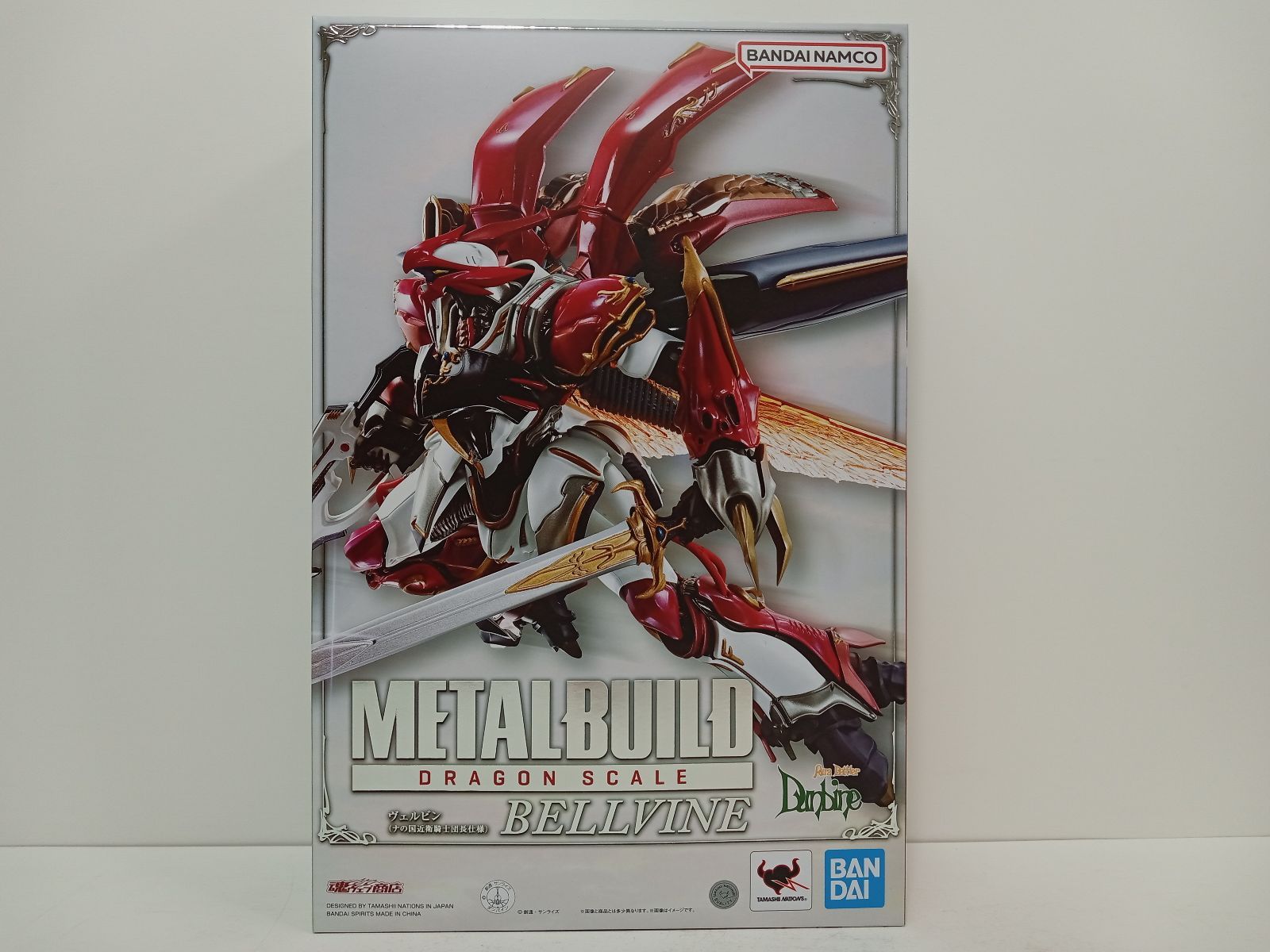 BANDAI バンダイ METAL BUILD メタルビルド DRAGON SCALE ヴェルビン （ナの国近衛騎士団長仕様）フィギュア 未開封品 [M-7377]