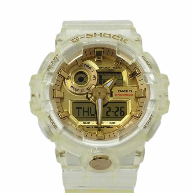 CASIO G－SHOCK/35thグレイシアゴールド/クォーツ GA-735E-7AJR AB