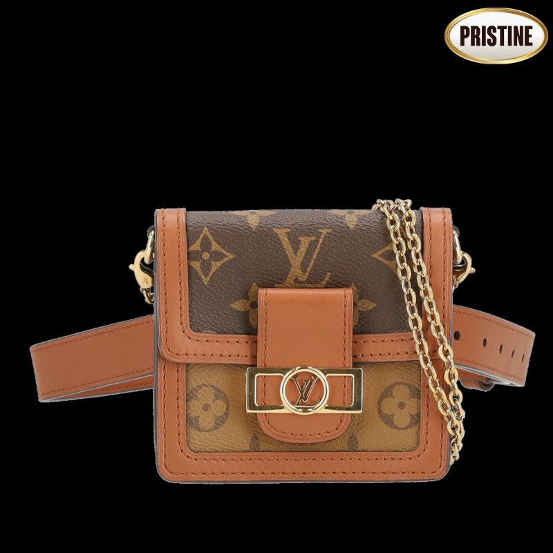 LOUIS VUITTON バムバッグドーフィーヌBB/モノグラムリバース M68621 SAランク 64