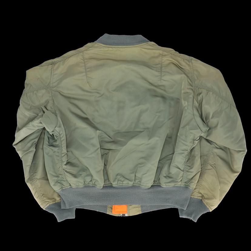 USA製 ALPHA INDUSTRIES ミルスペックジャケット 38 90s ALPHA 90'/MA－1ミルスペック/フライトジャケット/民間向け/USA製/希少