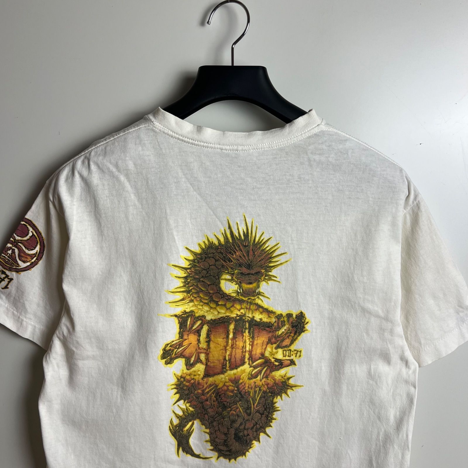 HIC Hawaiian Island Creations 90s USA vintage DRAGON surf Tee L