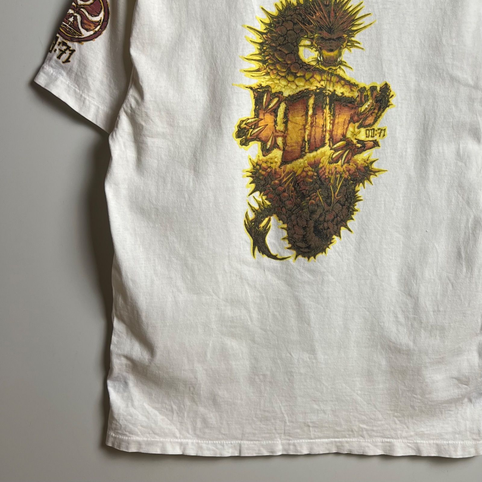 HIC Hawaiian Island Creations 90s USA vintage DRAGON surf Tee L