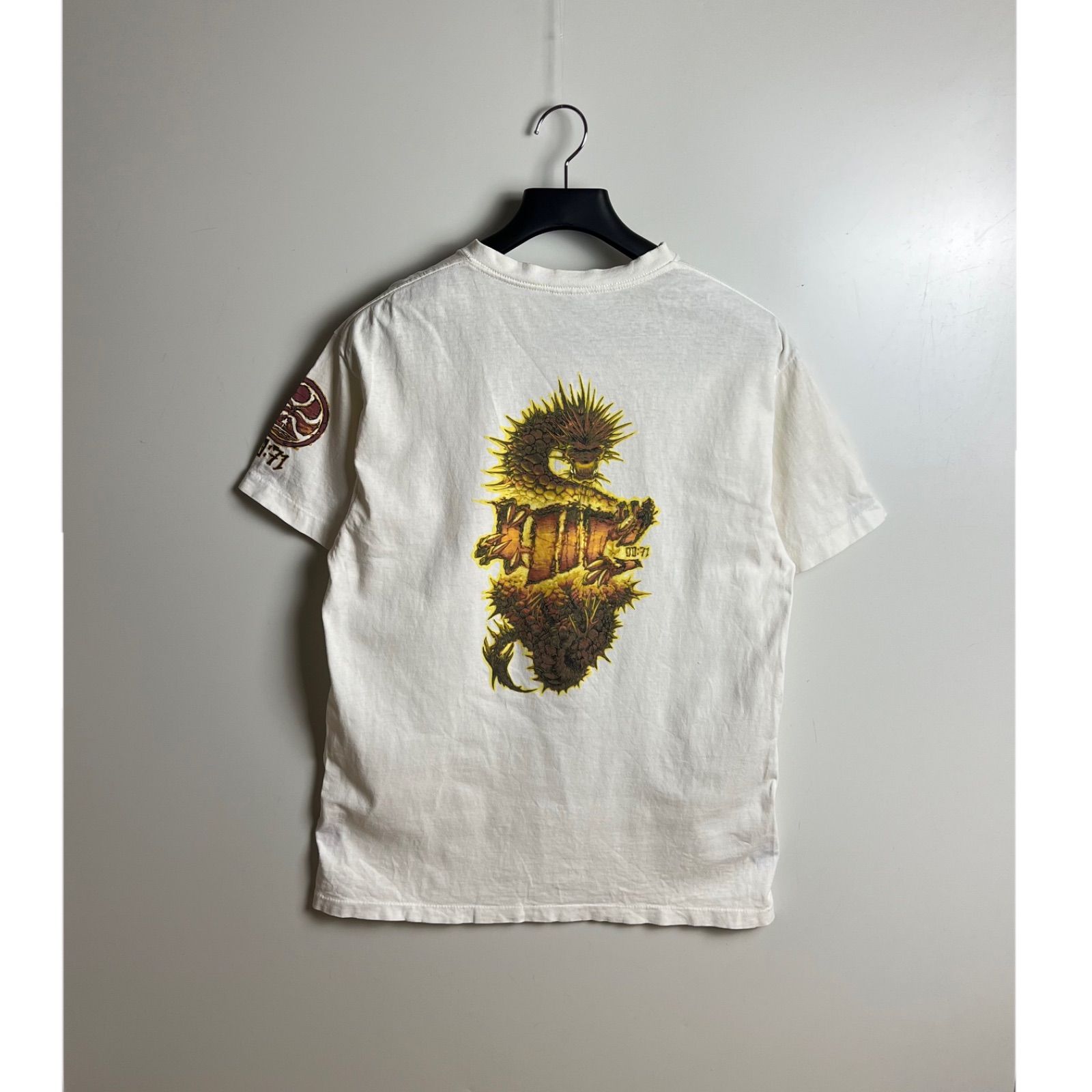 HIC Hawaiian Island Creations 90s USA vintage DRAGON surf Tee L 