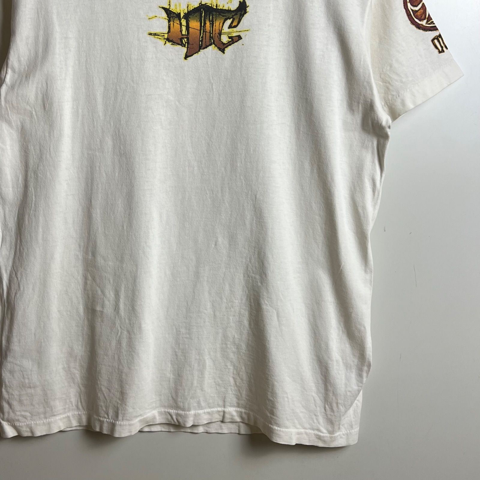 HIC Hawaiian Island Creations 90s USA vintage DRAGON surf Tee L 