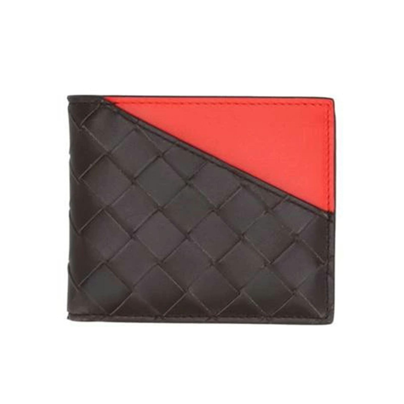 BOTTEGA イントレチャートバイカラー二つ折財布 Aランク 75 27,288円