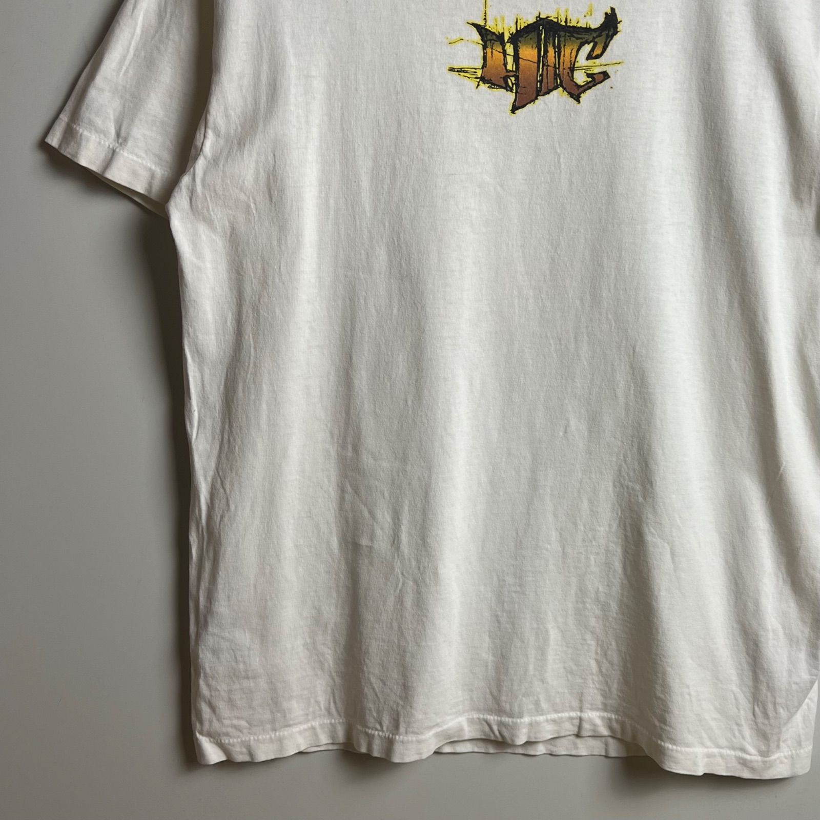 HIC Hawaiian Island Creations 90s USA vintage DRAGON surf Tee L 