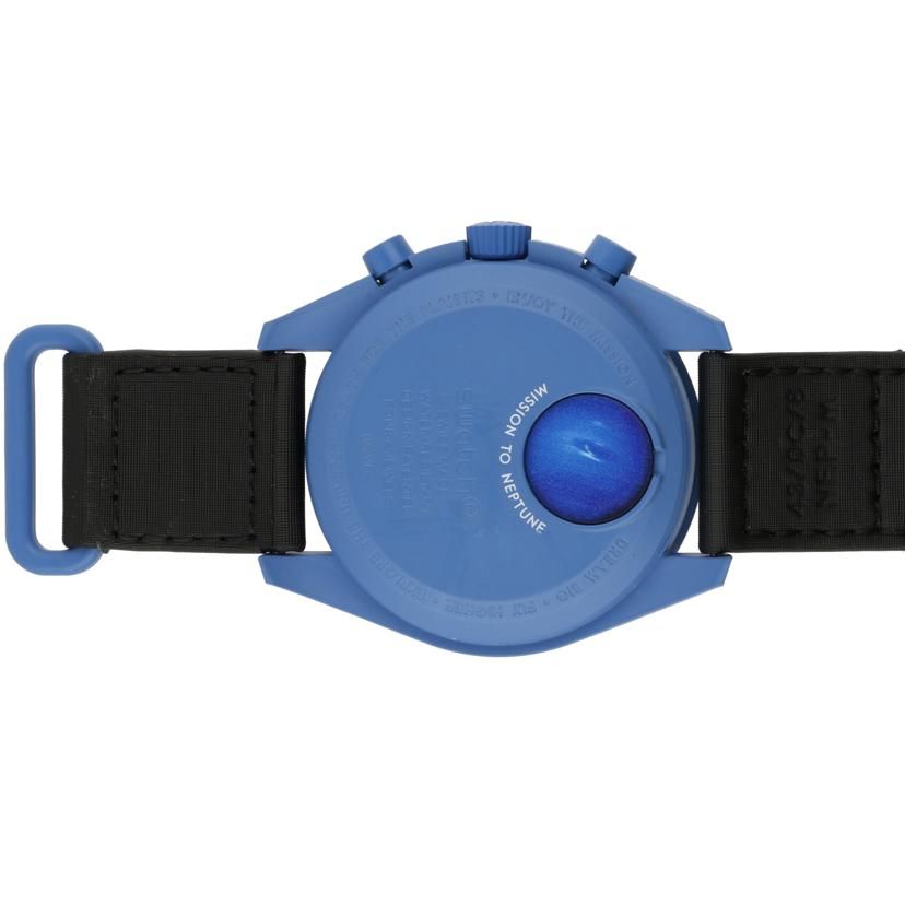 OMEGA×swatch ムーンスウォッチ/MISSION TO NEPTUNE/クオーツ SO33N100