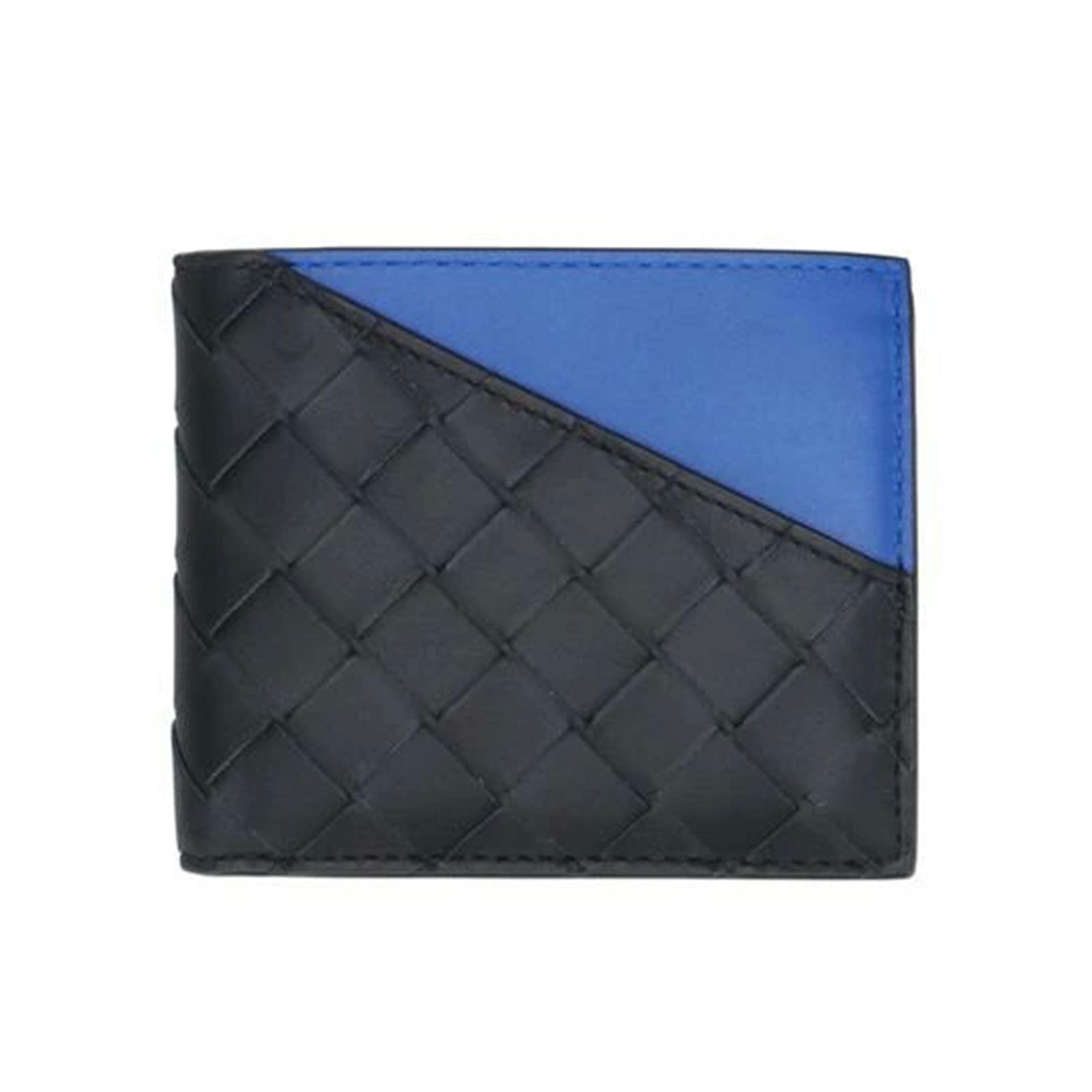 BOTTEGA VENETA イントレチャートバイカラーバイフォールドウォレット 619390 SAランク 24