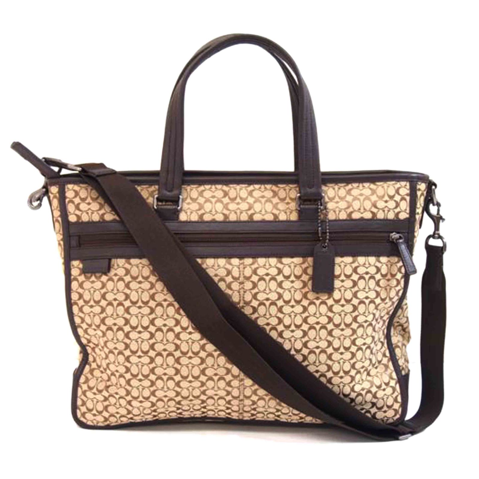 COACH ミニシグネチャー2Wayビジネスバック F70697 ABランク 71