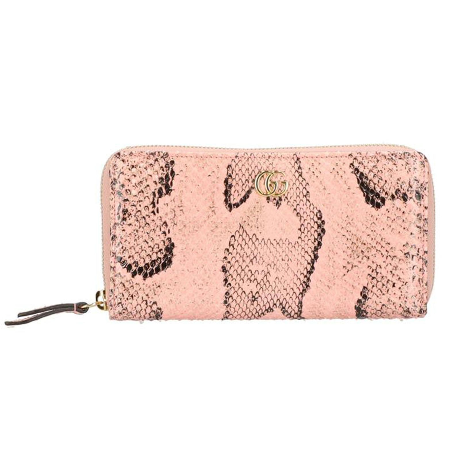 GUCCI パイソンラウンドジップGGマーモント Aランク 24