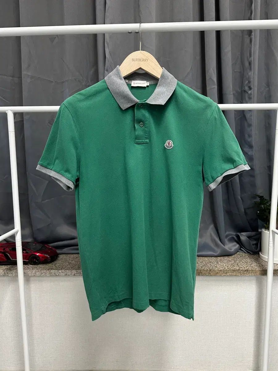 モンクレール 正規品 / メンズ100 / 半袖 カラーTシャツ グリーン
