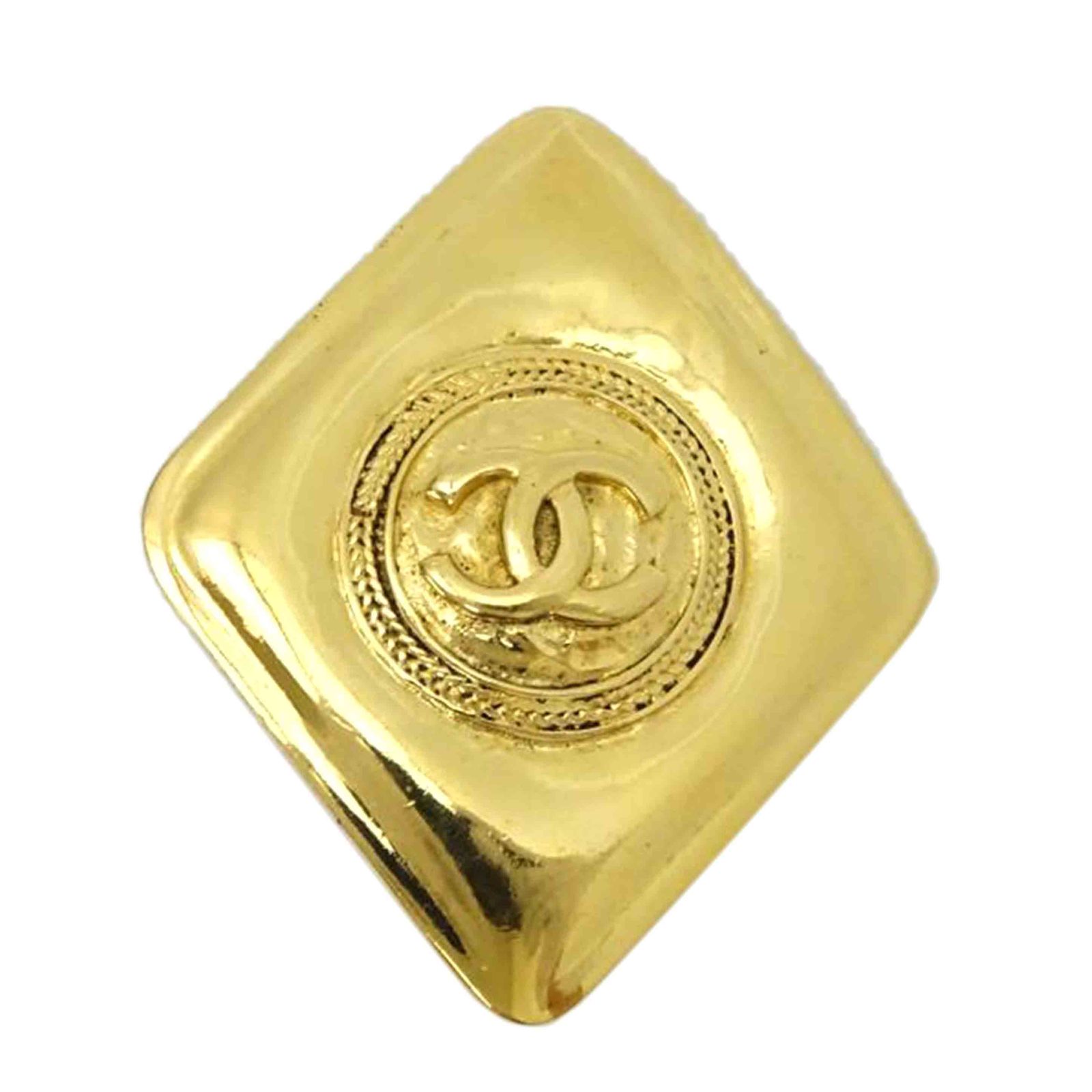 CHANEL ココマークブローチ ABランク 69