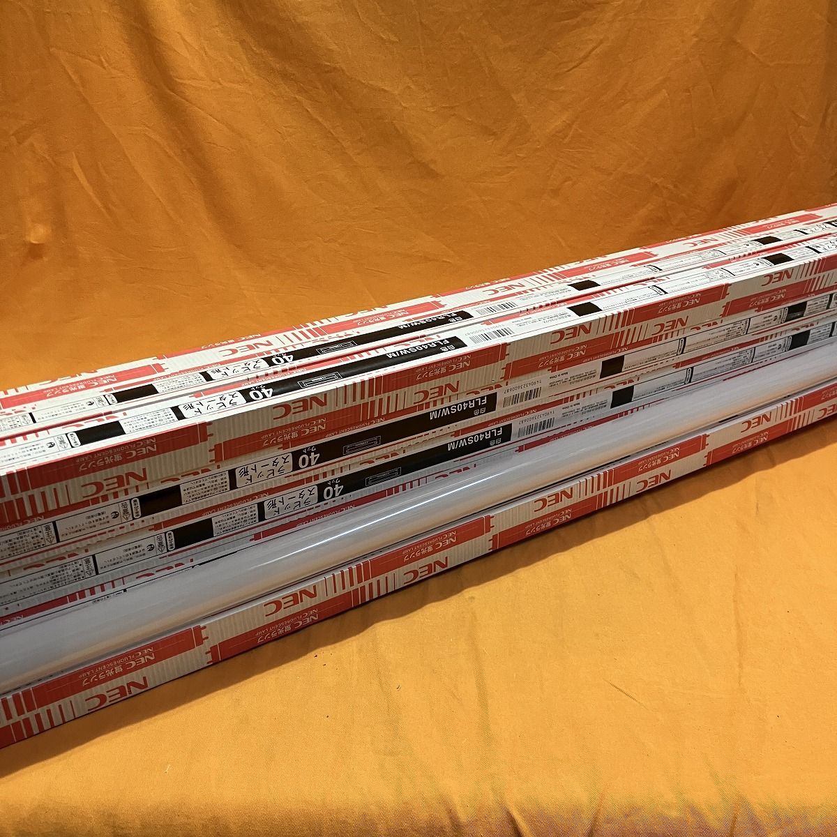 直管蛍光灯 ライフラインⅡ(16本セット) NEC FLR40SW/M 白色 40形 口金G13