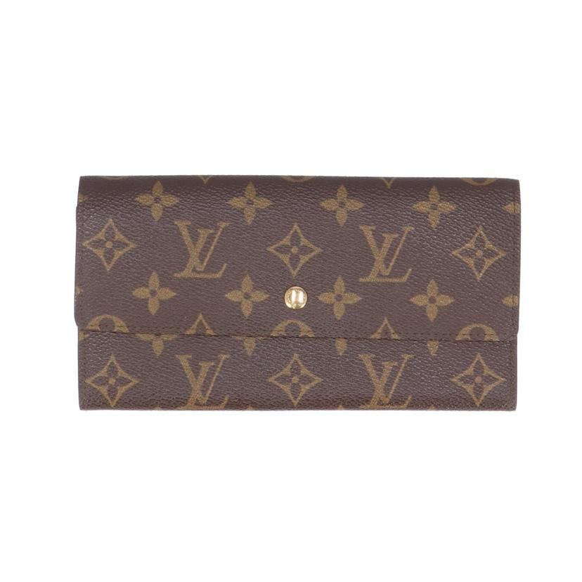 LOUIS VUITTON ポシェット・ポルト モネ クレディ/モノグラム/旧型