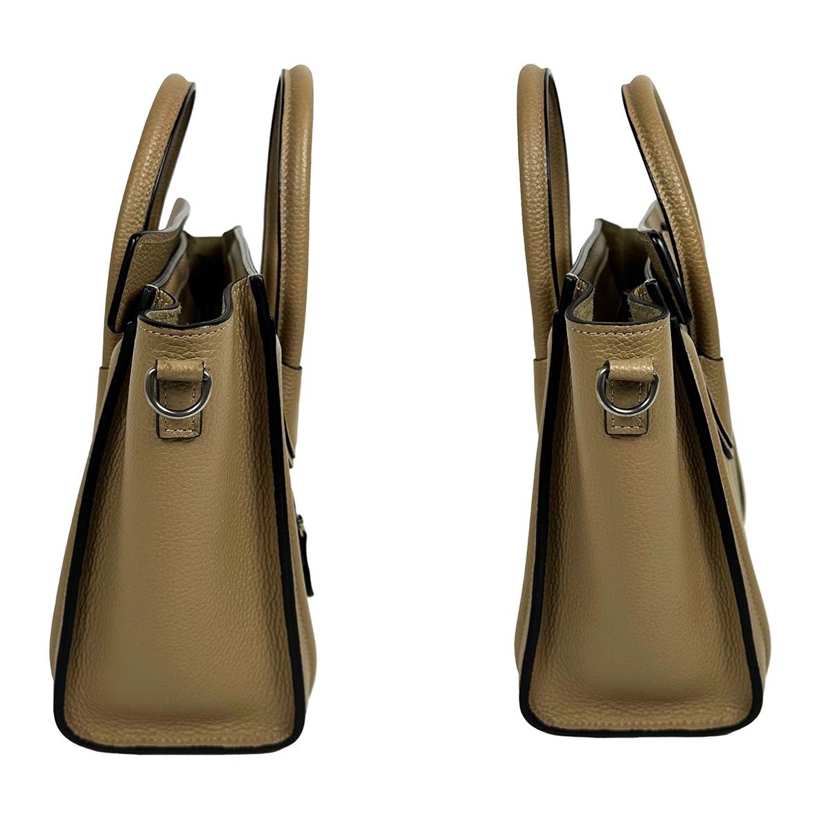 CELINE】セリーヌ ラゲージバッグ ナノショッパー ベージュ系 2WAY