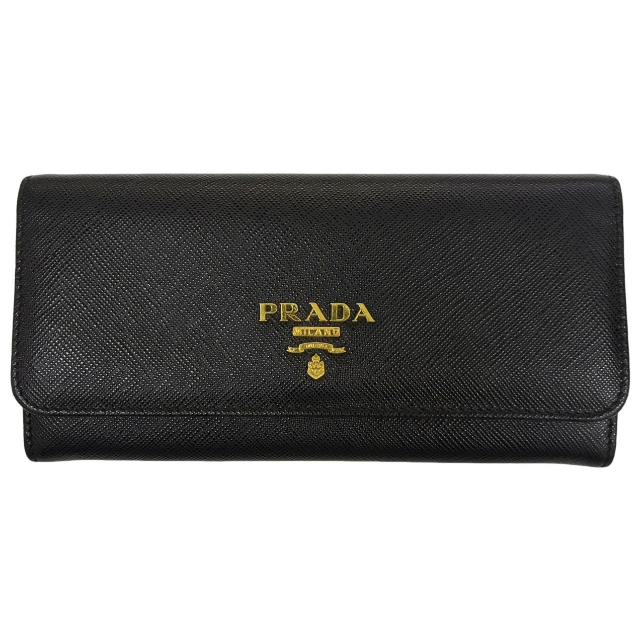 PRADA プラダ サフィアーノ 長財布 1MH132 NERO 本革（レザー） 長財布 ユニセックス 【中古】 42605K347