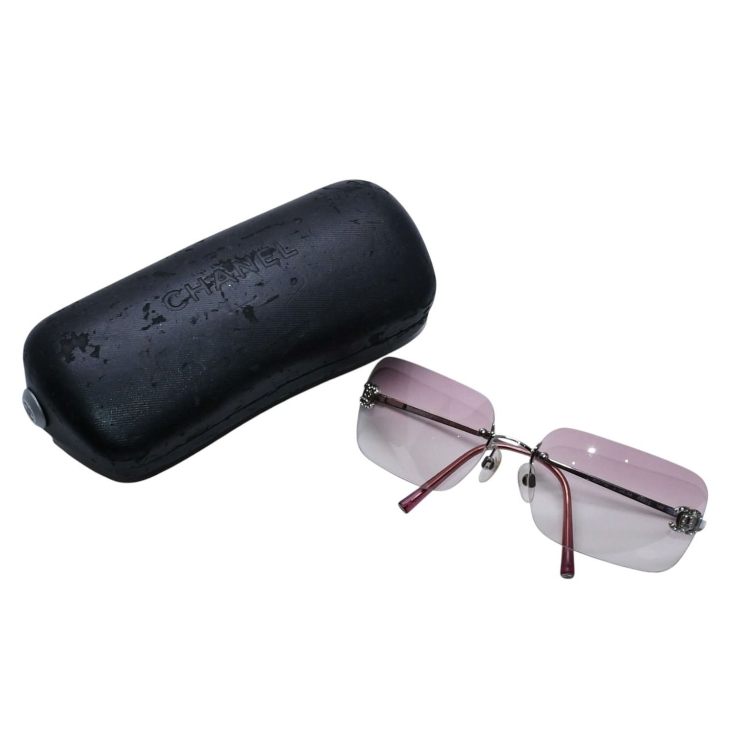 CHANEL シャネル リムレス サングラス アイウェア 4017-D c.124/58