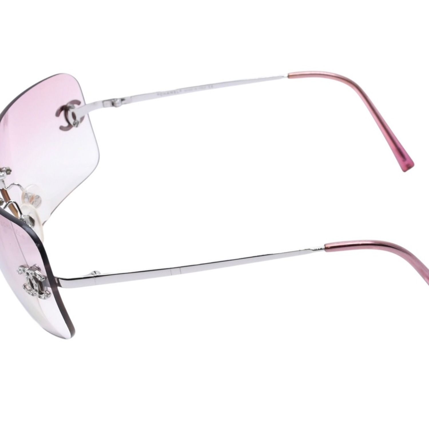 CHANEL シャネル リムレス サングラス アイウェア 4017-D c.124/58
