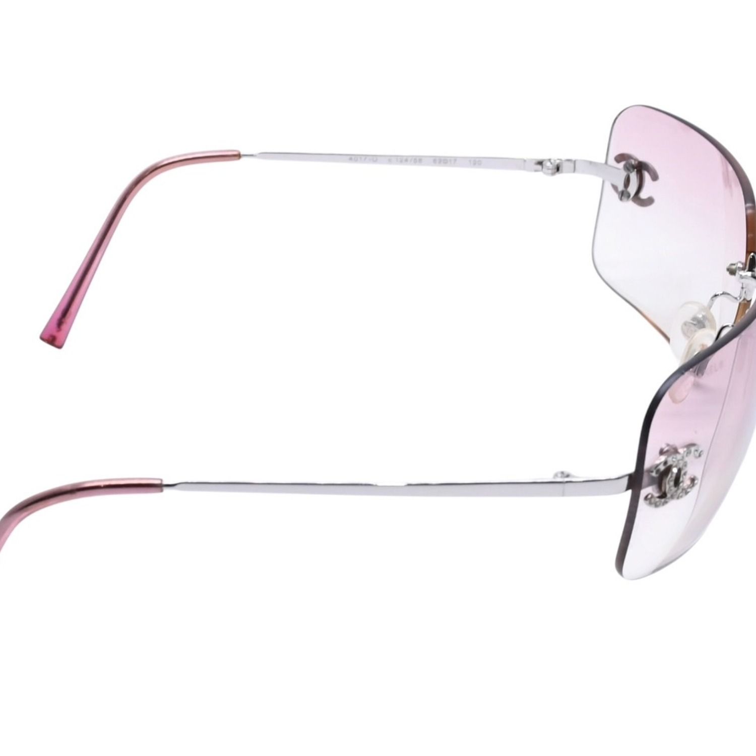 CHANEL シャネル リムレス サングラス アイウェア 4017-D c.124/58