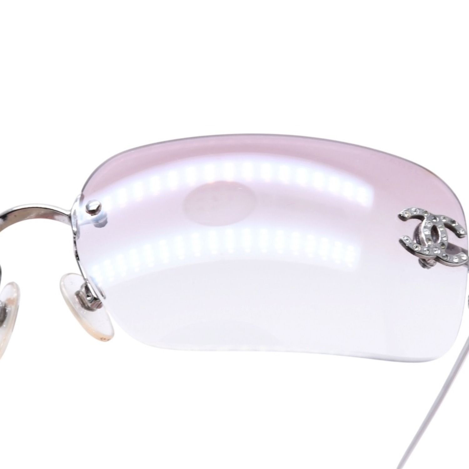 CHANEL シャネル リムレス サングラス アイウェア 4017-D c.124/58