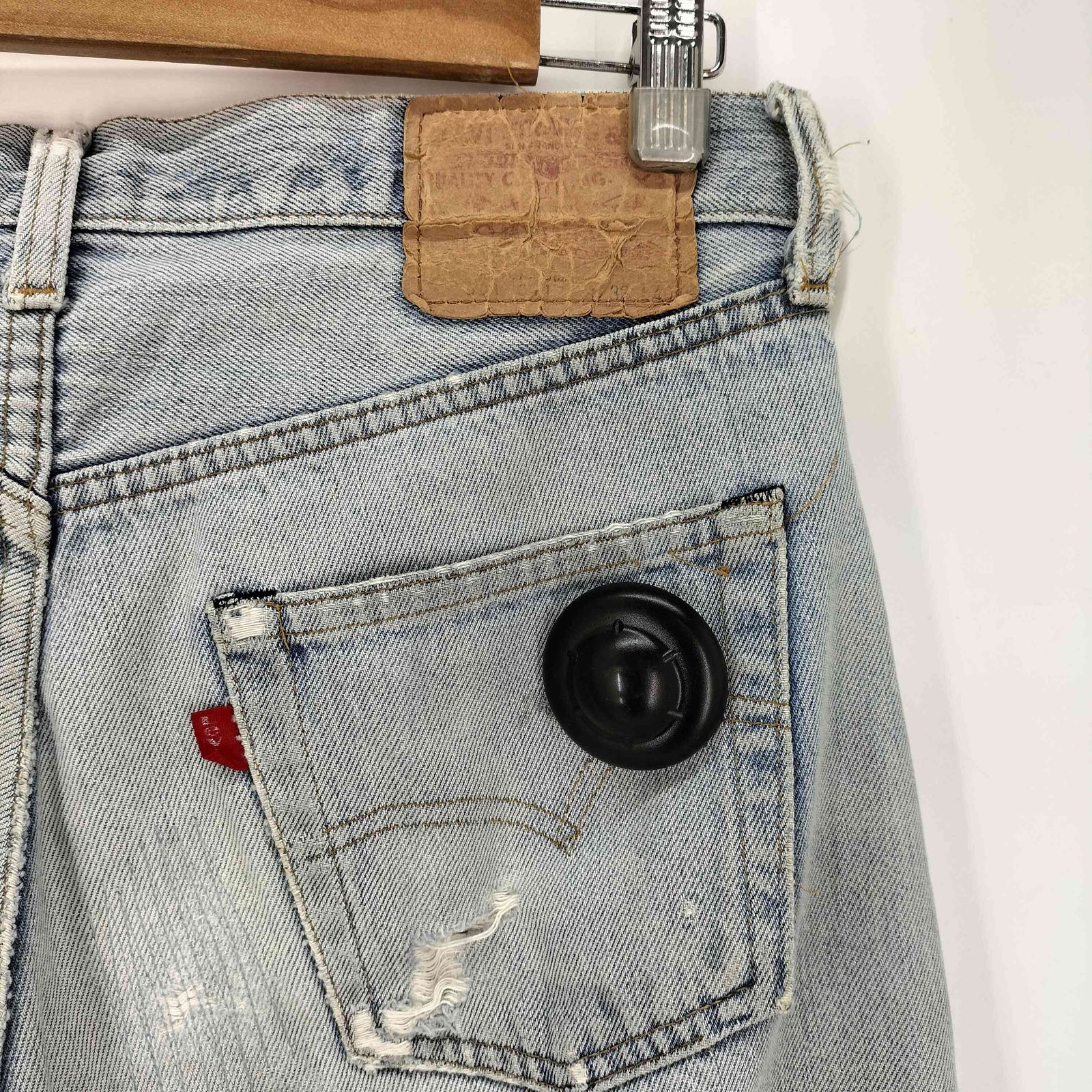 リーバイス Levis 80S ボタン裏524 501-0117 ハチマル 赤耳 カットオフ