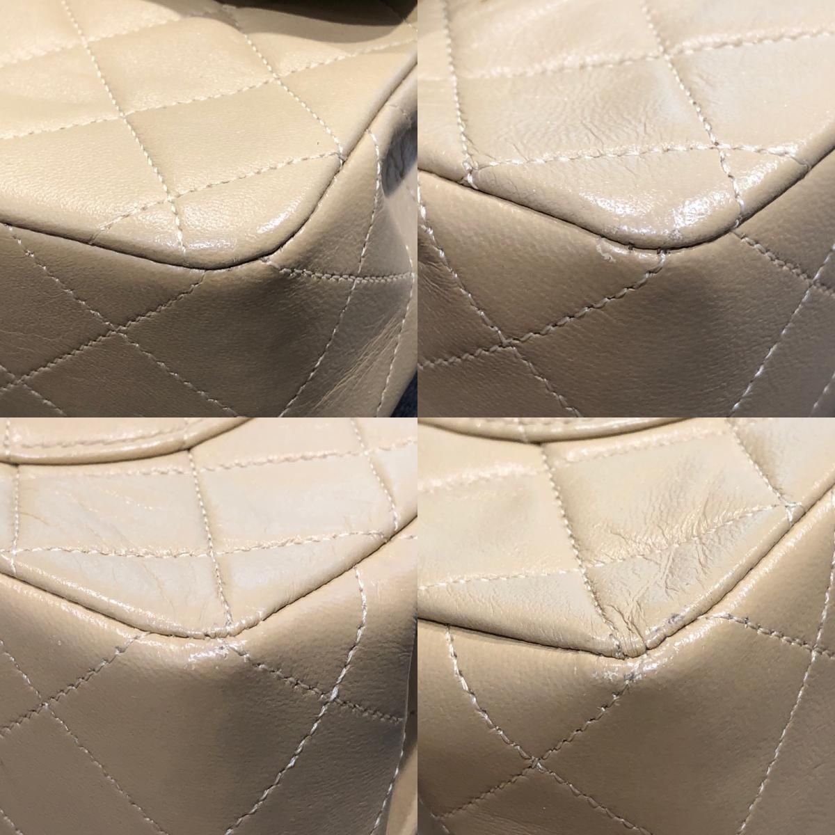 シャネル CHANEL マトラッセ23 A01113 ベージュ ゴールド金具 