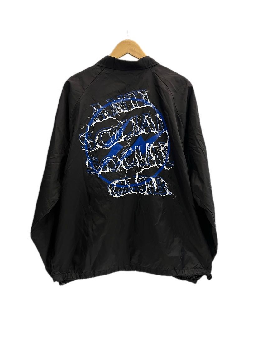 アンチソーシャルソーシャルクラブ Anti Social Social Club ASSC fragment BOLT JACKET フラグメント ボルトジャケット コーチジャケット B9718 ジャケット ブラック Lサイズ 101MT-6423