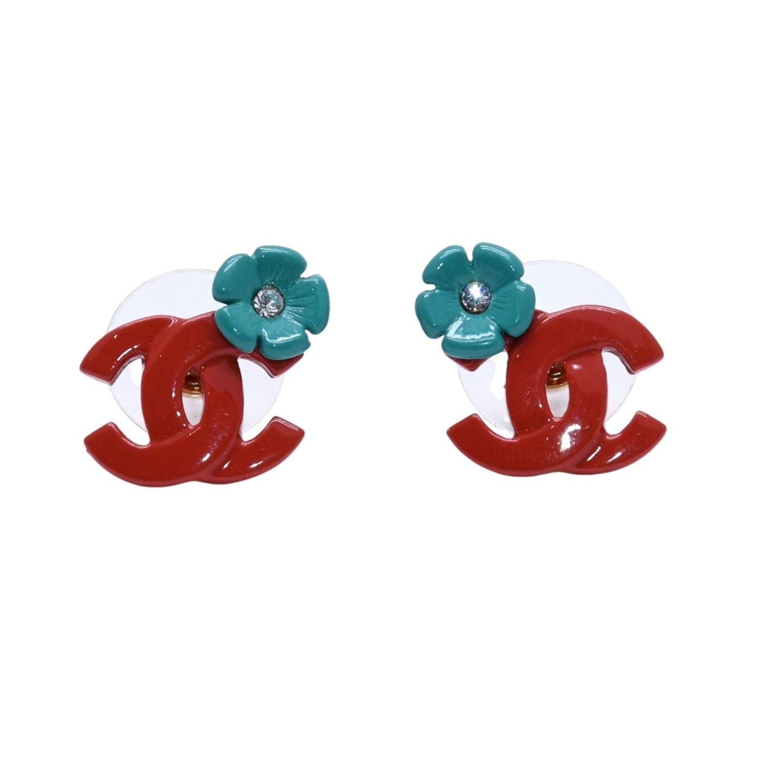 極美品 CHANEL シャネル ココマーク ピアス 重量約3.98g 04P刻印 