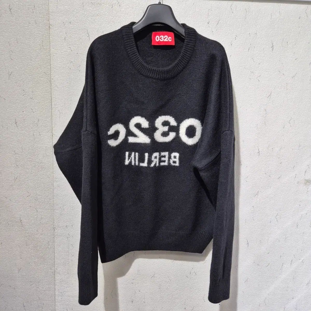 032c セーター ブラック