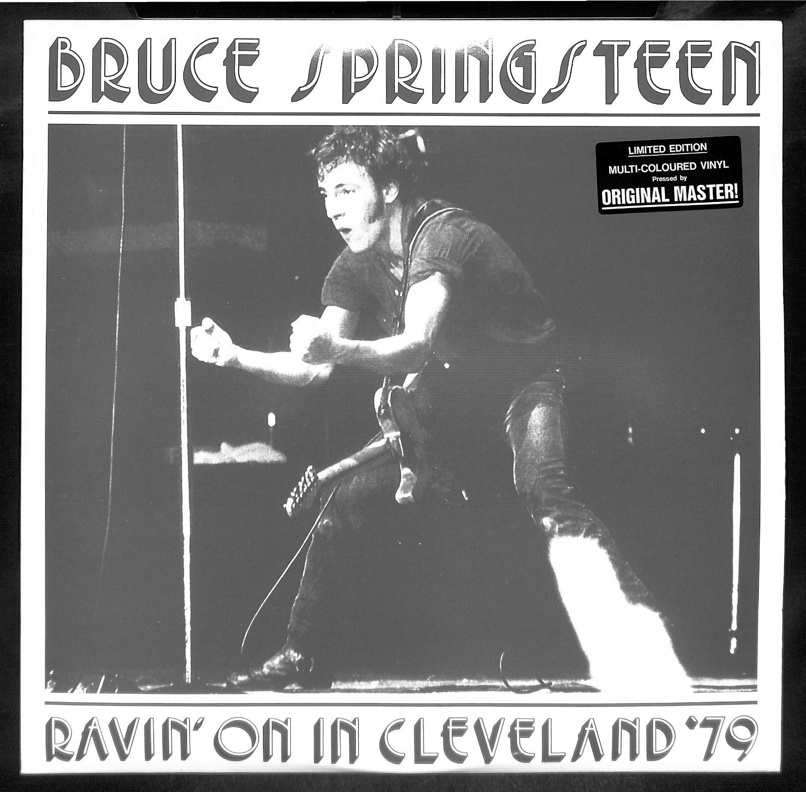 OB0594【カラー盤/2LPレコード】Bruce Springsteen Ravin' On In Cleveland '79