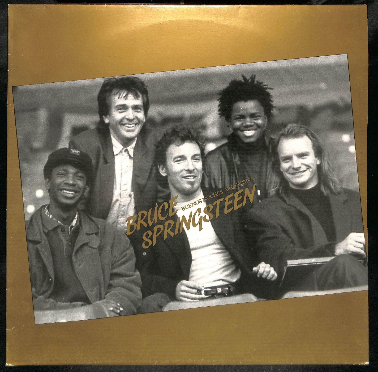 OB0592【カラー盤/LPレコード】Bruce Springsteen Buenos Noches Argentina